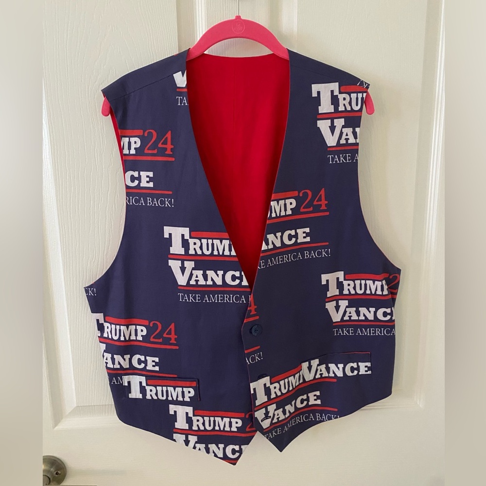 Trump Vance 2024 men’s vest size large